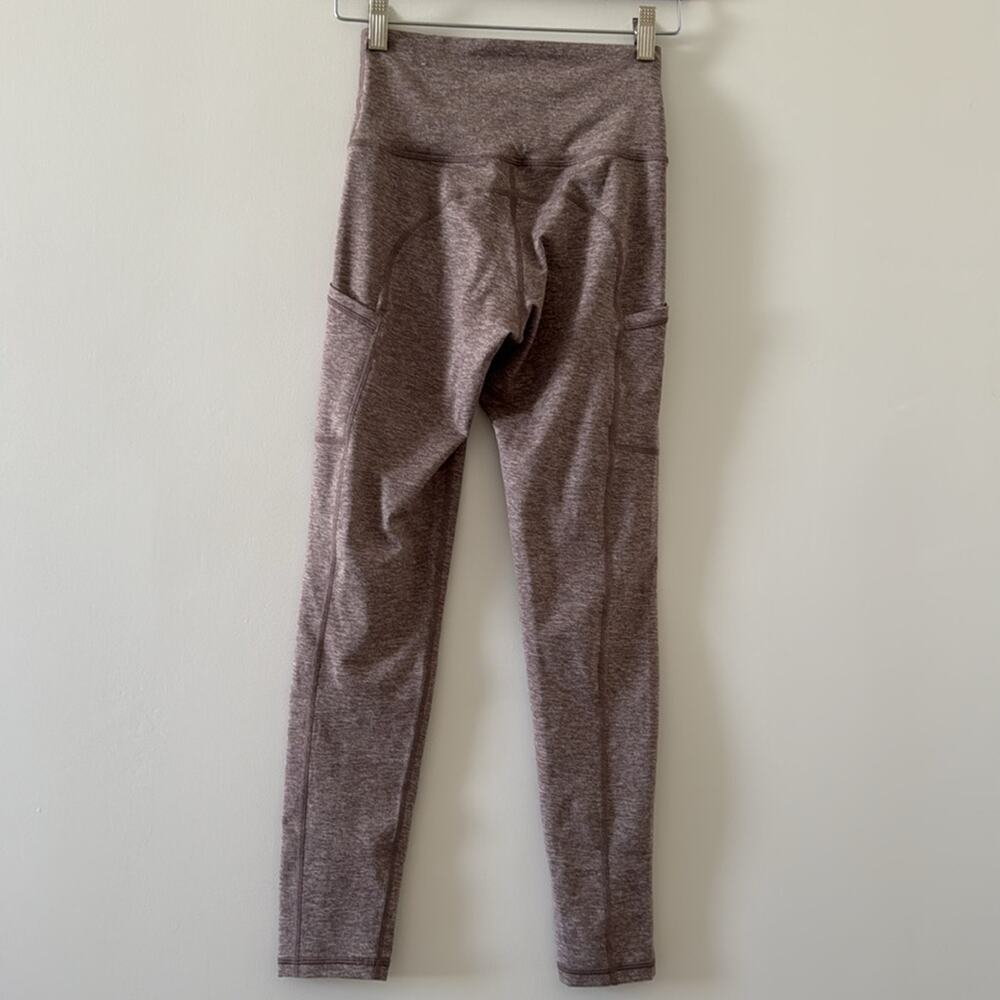 Aerie OFFLINE The Hugger Hi Rise Pocket Leggings Brown Size S - Picture 3 of 4